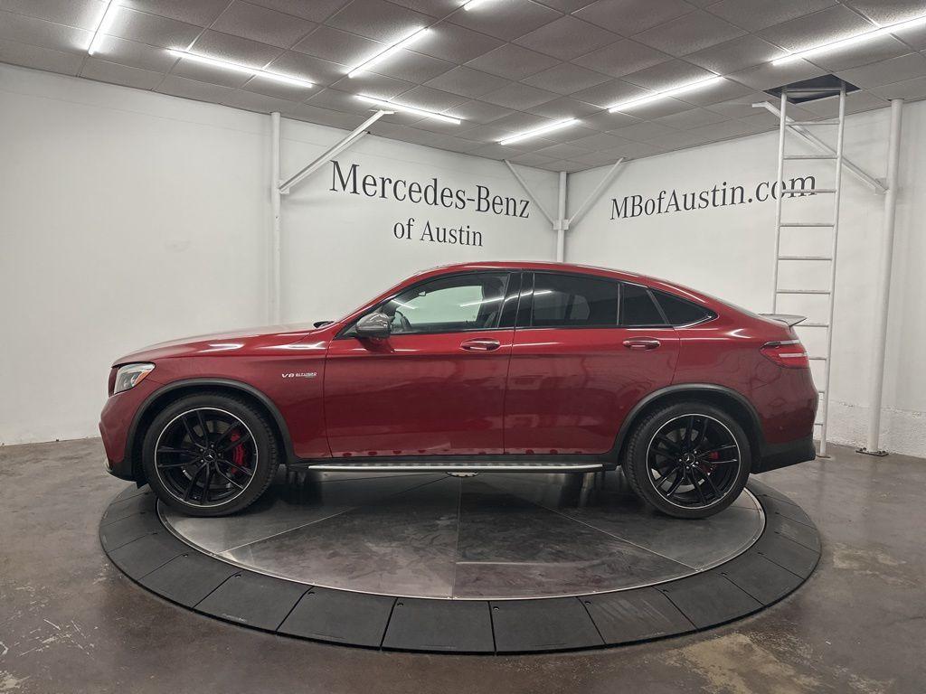 used 2019 Mercedes-Benz AMG GLC 63 car, priced at $42,900