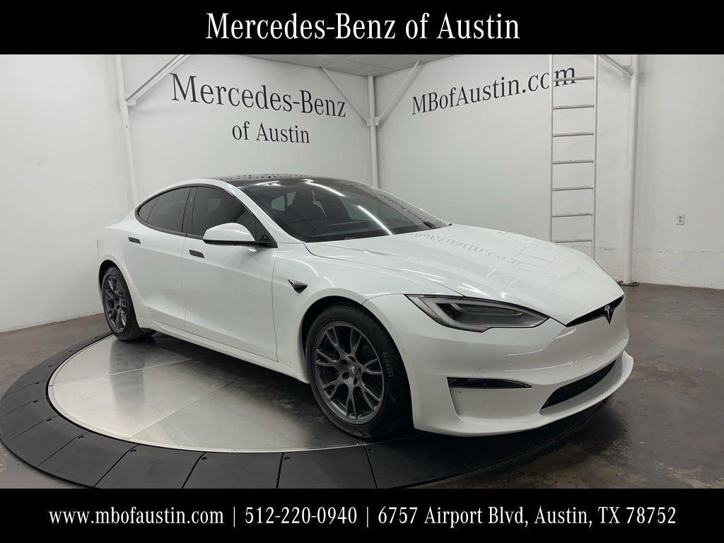 used 2021 Tesla Model S car, priced at $57,900