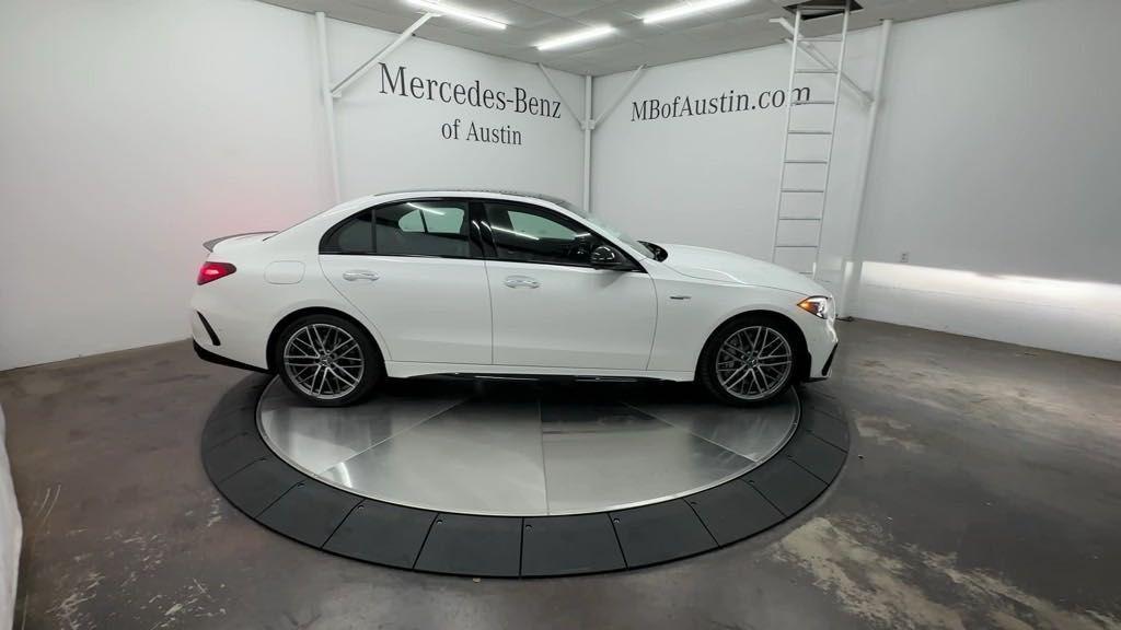 new 2024 Mercedes-Benz AMG C 43 car, priced at $73,880