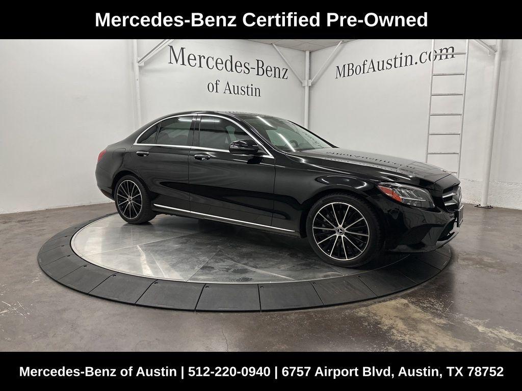 used 2021 Mercedes-Benz C-Class car, priced at $28,900