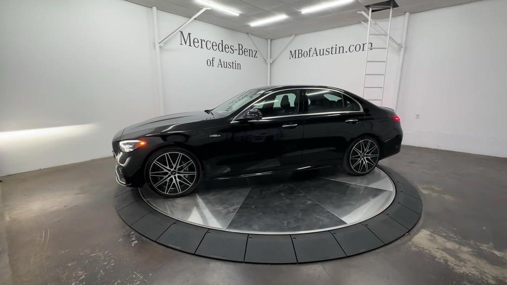 new 2024 Mercedes-Benz AMG C 43 car, priced at $73,180