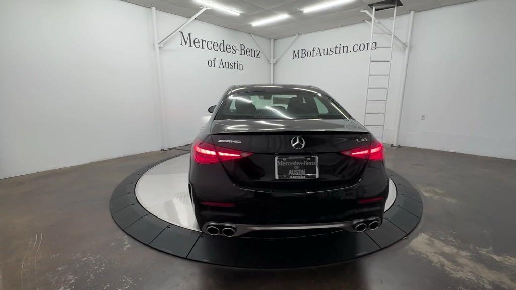 new 2024 Mercedes-Benz AMG C 43 car, priced at $73,180