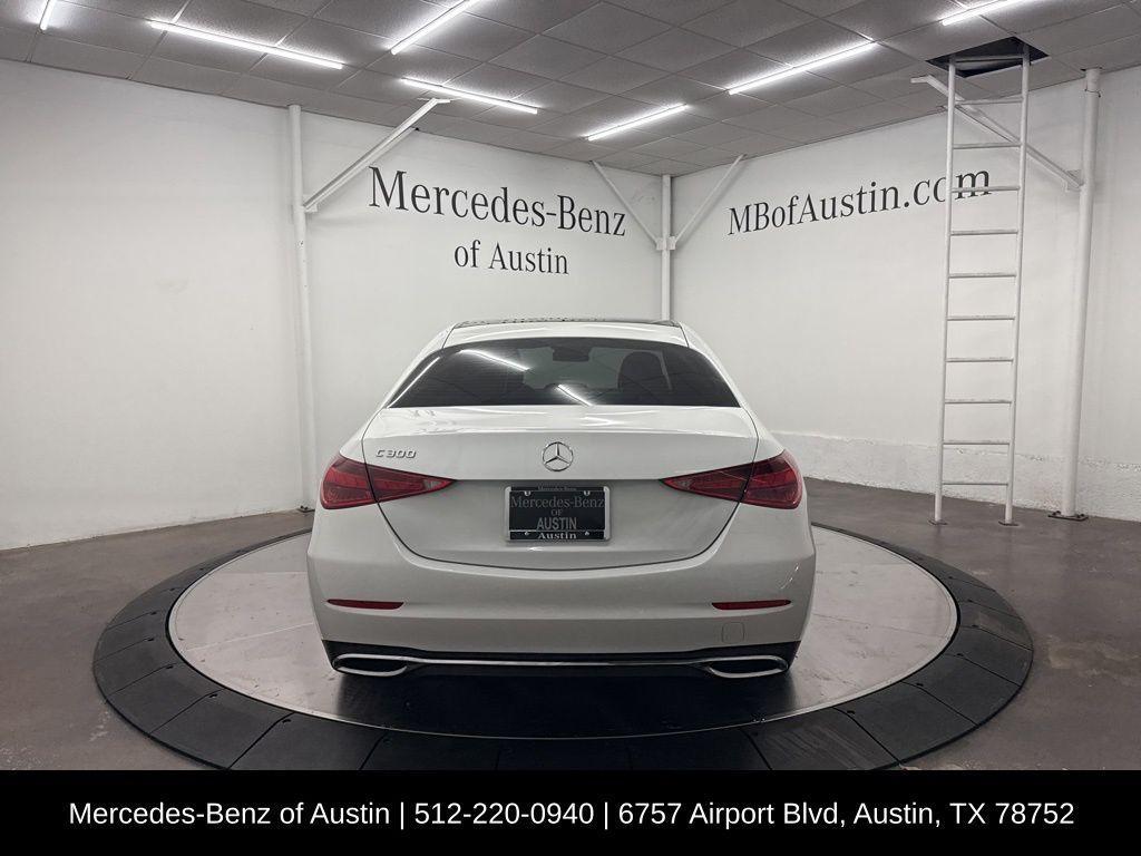 used 2022 Mercedes-Benz C-Class car, priced at $31,900