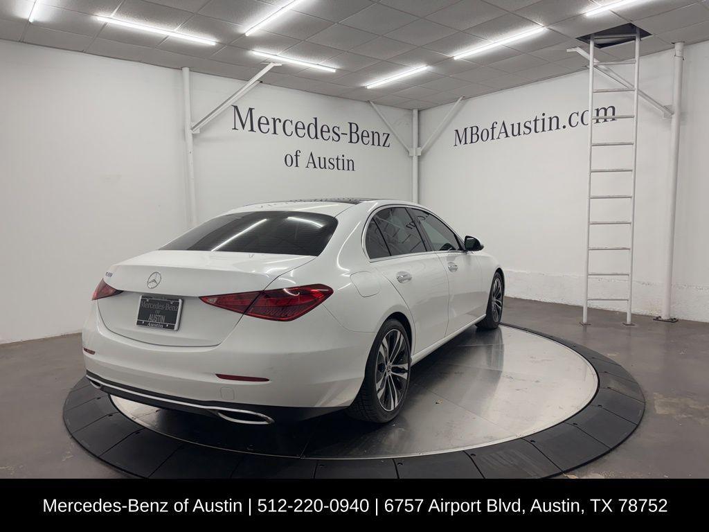 used 2022 Mercedes-Benz C-Class car, priced at $31,900