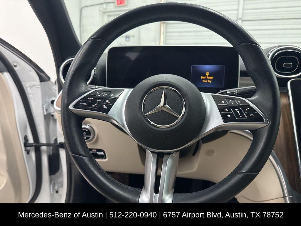 used 2022 Mercedes-Benz C-Class car, priced at $31,900