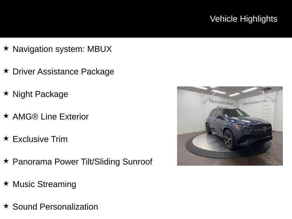 used 2024 Mercedes-Benz GLE 350 car, priced at $62,900