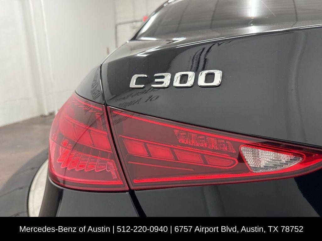 used 2022 Mercedes-Benz C-Class car, priced at $32,900