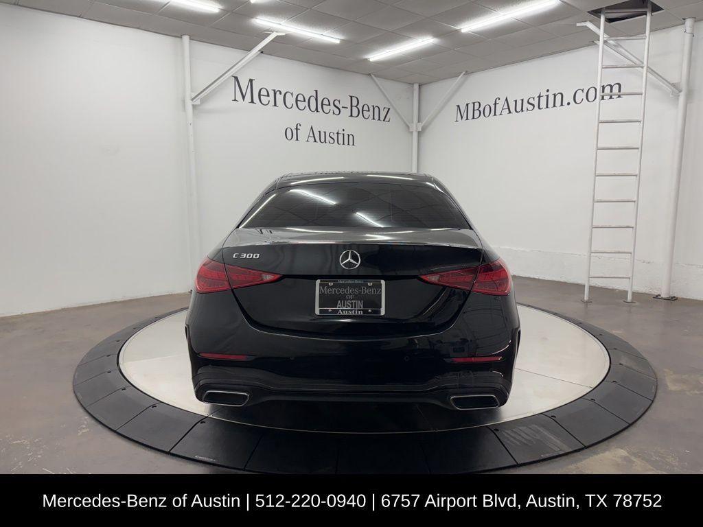used 2022 Mercedes-Benz C-Class car, priced at $32,900