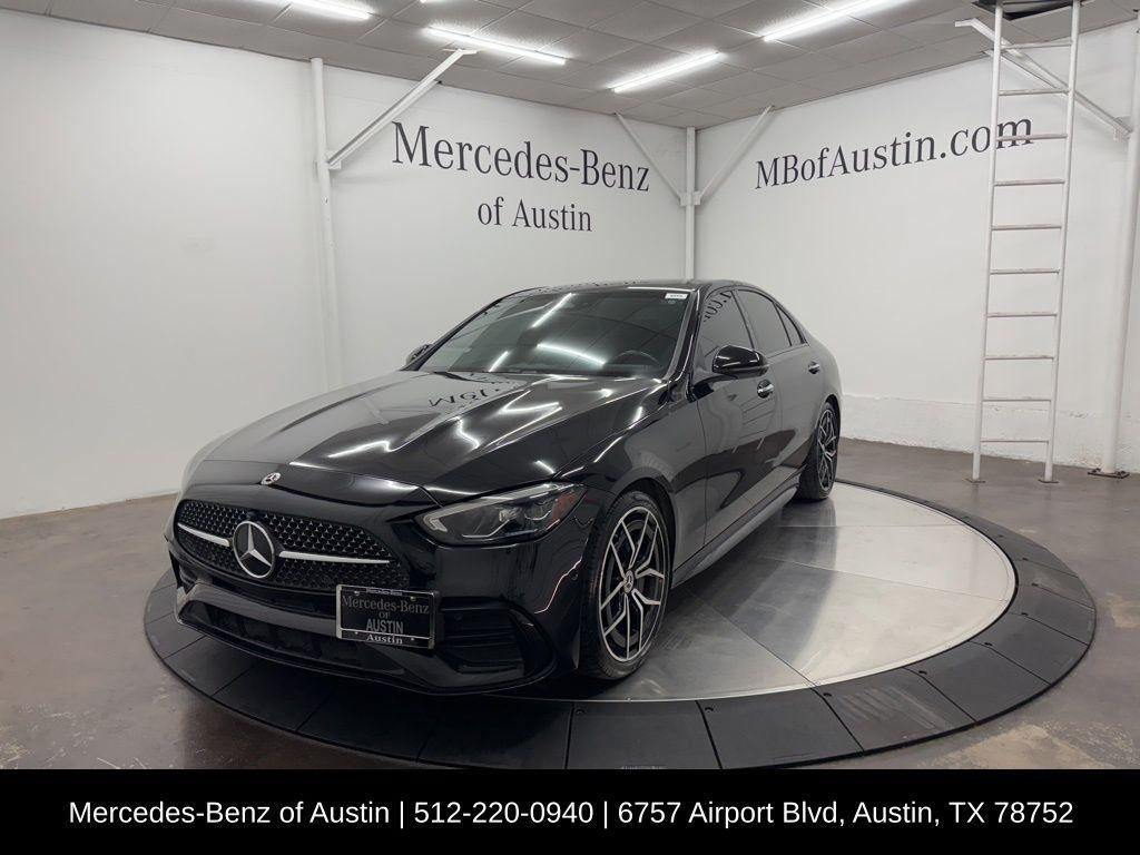 used 2022 Mercedes-Benz C-Class car, priced at $32,900