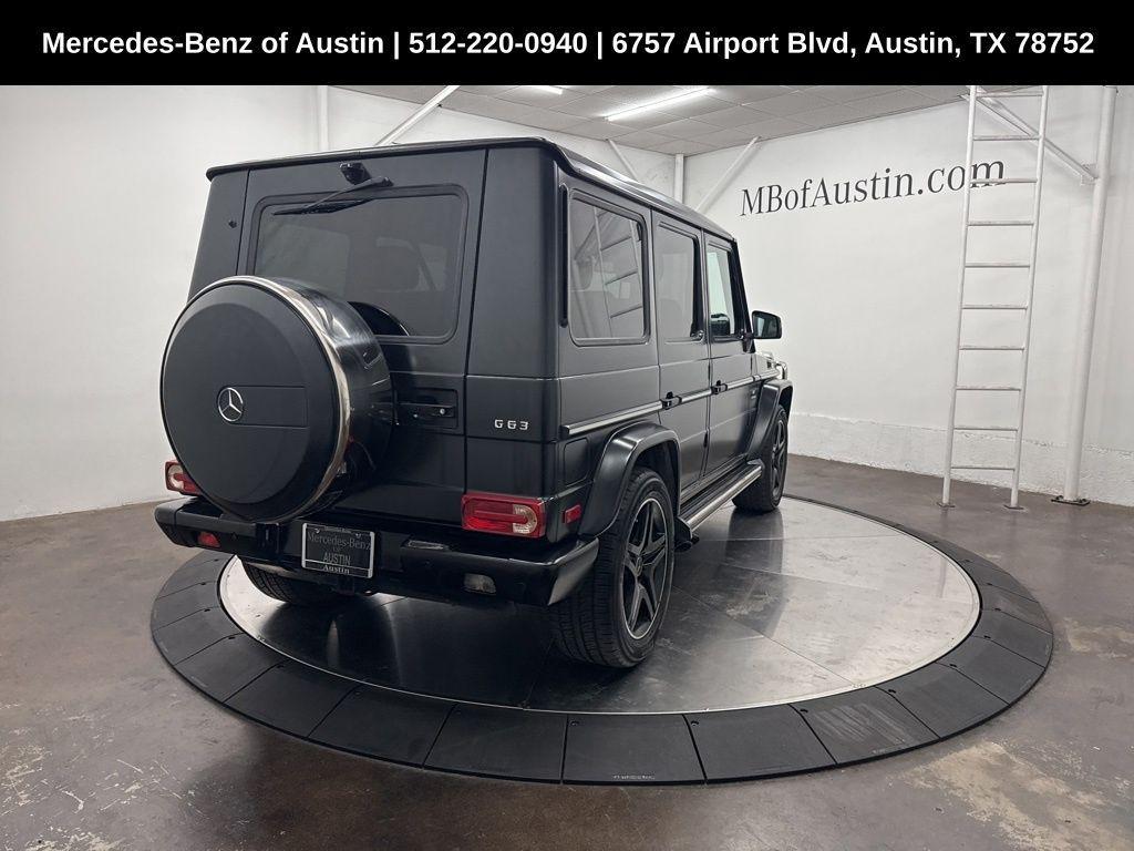 used 2017 Mercedes-Benz AMG G 63 car, priced at $61,900