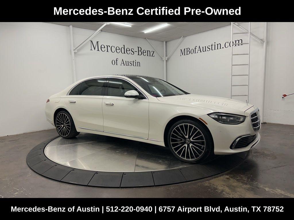 used 2021 Mercedes-Benz S-Class car, priced at $76,900