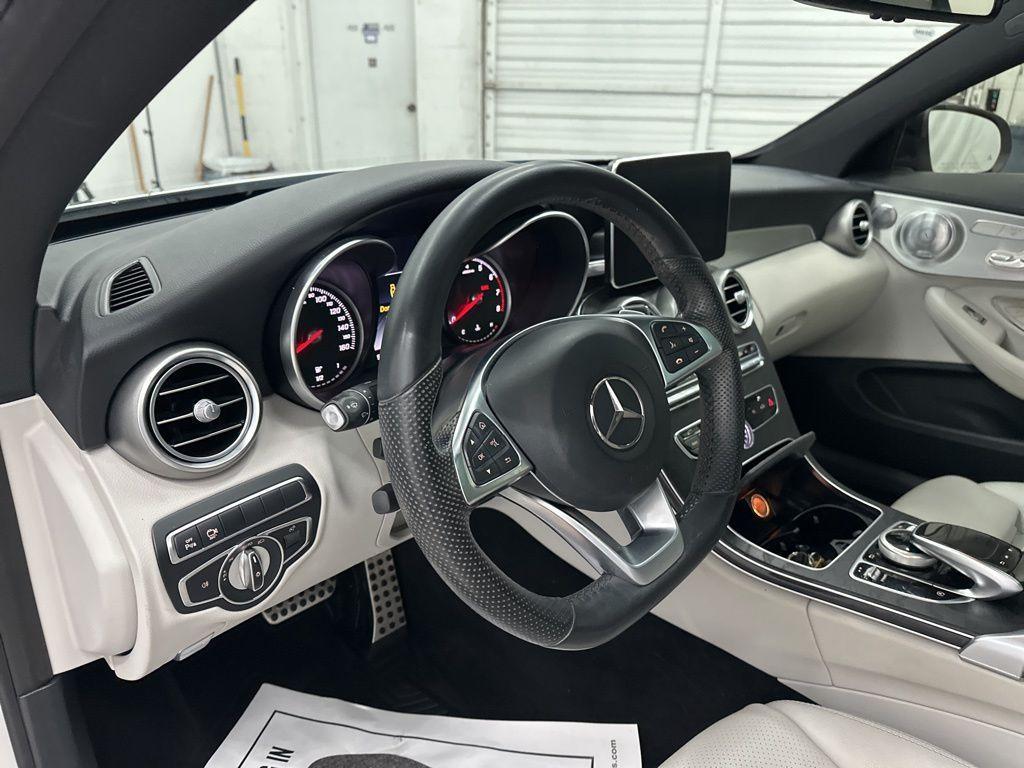 used 2018 Mercedes-Benz C-Class car, priced at $24,775