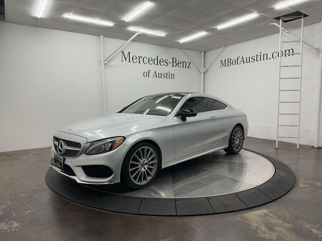 used 2018 Mercedes-Benz C-Class car, priced at $24,775