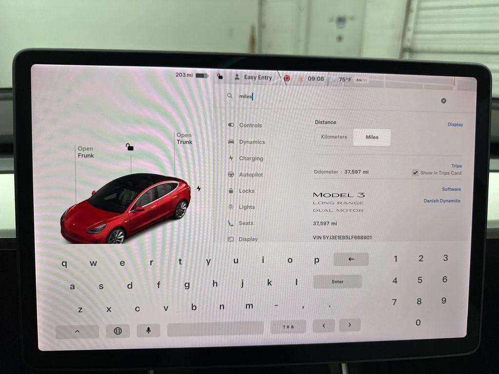used 2020 Tesla Model 3 car, priced at $24,900
