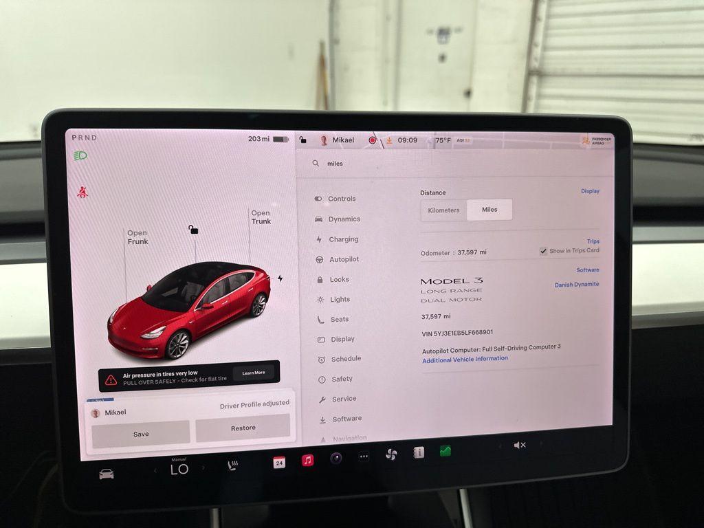 used 2020 Tesla Model 3 car, priced at $24,900