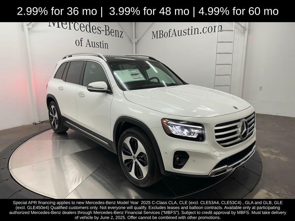 new 2025 Mercedes-Benz GLB 250 car, priced at $53,120