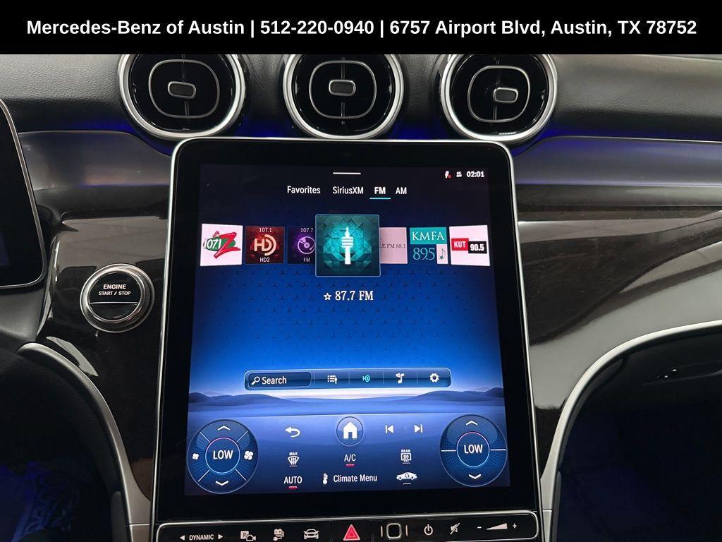 new 2025 Mercedes-Benz GLC 350e car, priced at $63,650