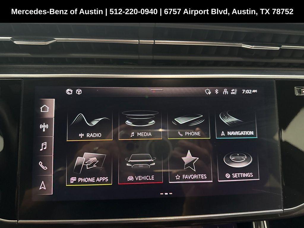 used 2021 Audi Q8 car, priced at $38,900
