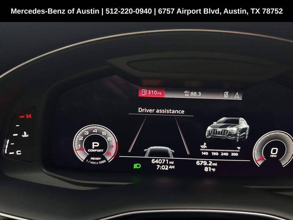 used 2021 Audi Q8 car, priced at $38,900