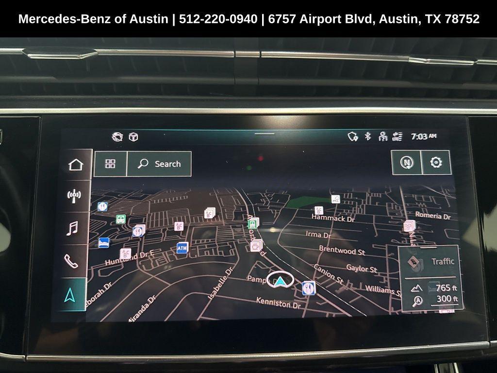 used 2021 Audi Q8 car, priced at $38,900