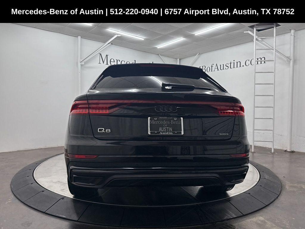 used 2021 Audi Q8 car, priced at $38,900