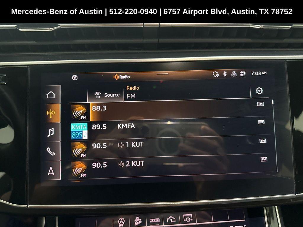 used 2021 Audi Q8 car, priced at $38,900