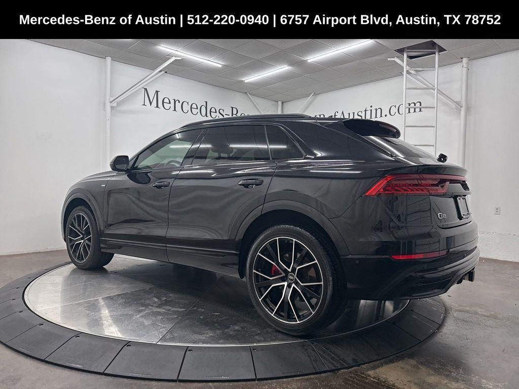 used 2021 Audi Q8 car, priced at $38,900