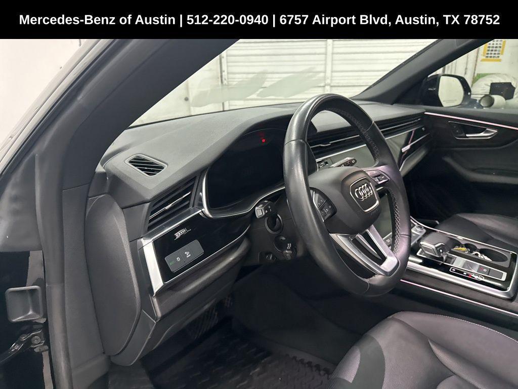 used 2021 Audi Q8 car, priced at $38,900