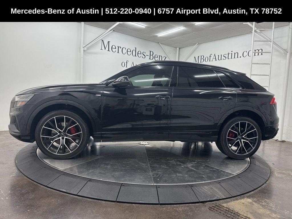 used 2021 Audi Q8 car, priced at $38,900