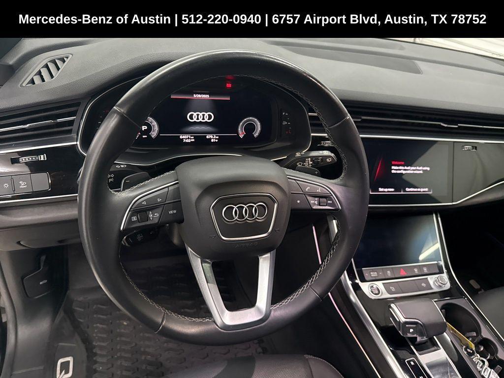 used 2021 Audi Q8 car, priced at $38,900