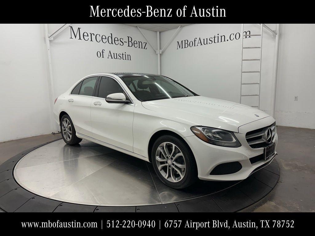 used 2016 Mercedes-Benz C-Class car, priced at $14,500