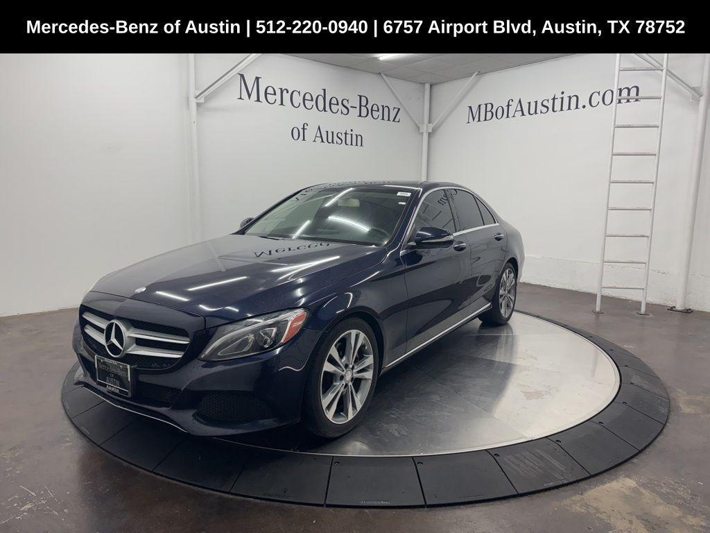 used 2015 Mercedes-Benz C-Class car, priced at $11,900