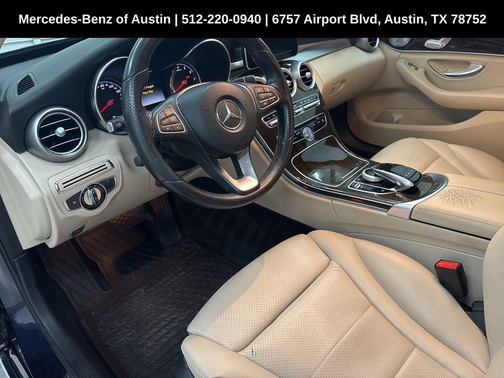 used 2015 Mercedes-Benz C-Class car, priced at $11,900