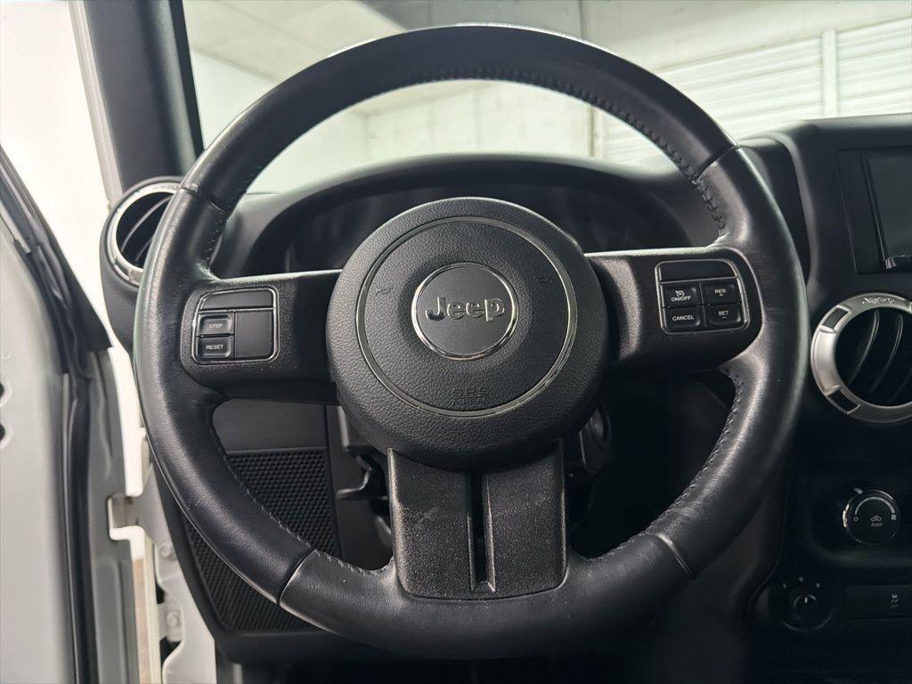 used 2018 Jeep Wrangler JK Unlimited car, priced at $17,900