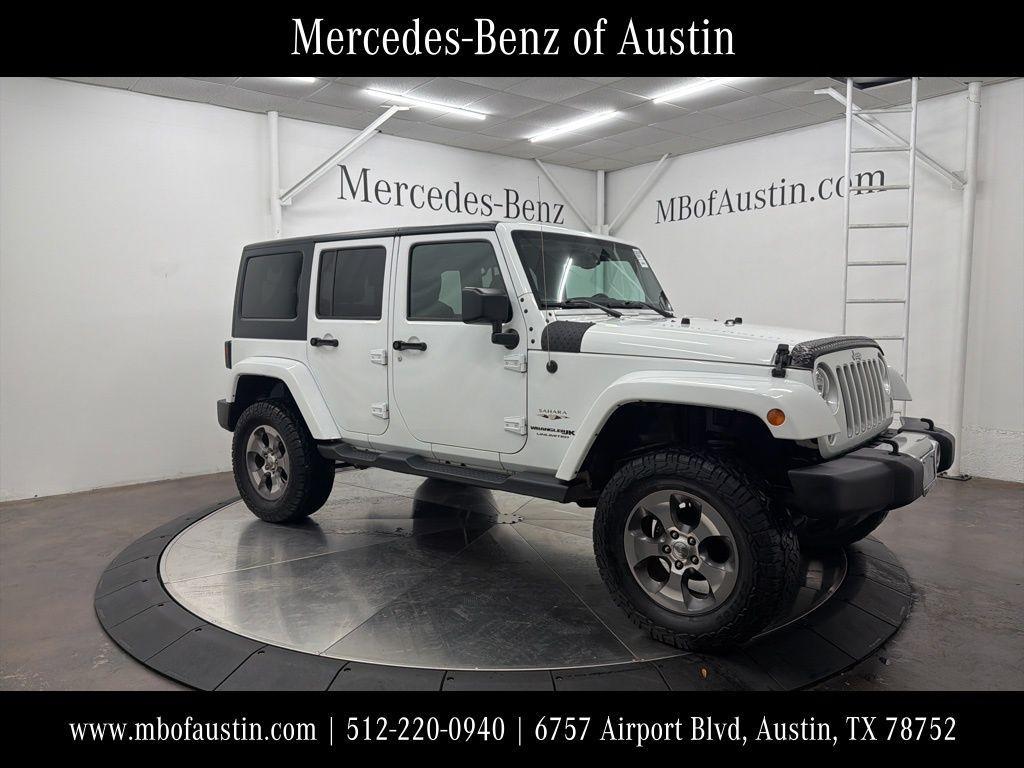 used 2018 Jeep Wrangler JK Unlimited car, priced at $17,900