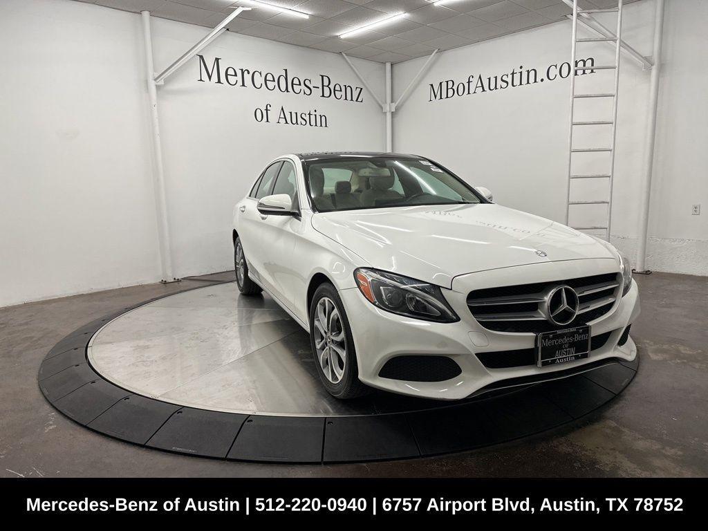 used 2017 Mercedes-Benz C-Class car, priced at $13,775