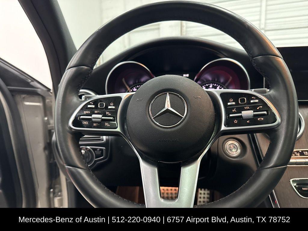 used 2020 Mercedes-Benz C-Class car, priced at $27,500