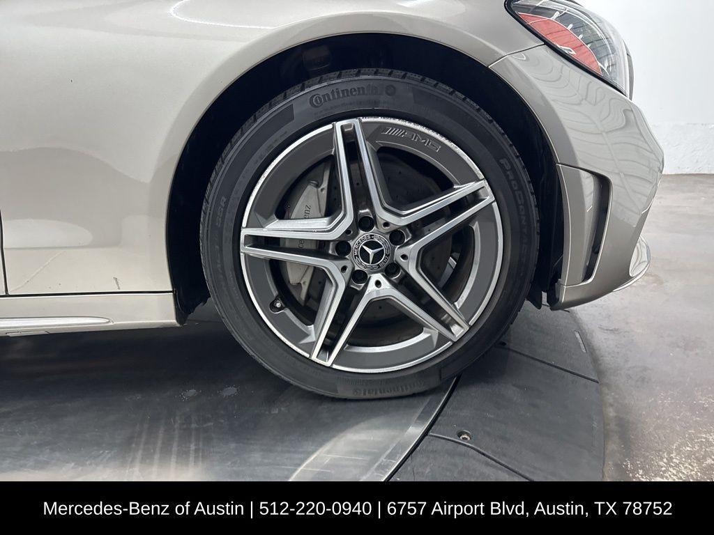 used 2020 Mercedes-Benz C-Class car, priced at $27,500
