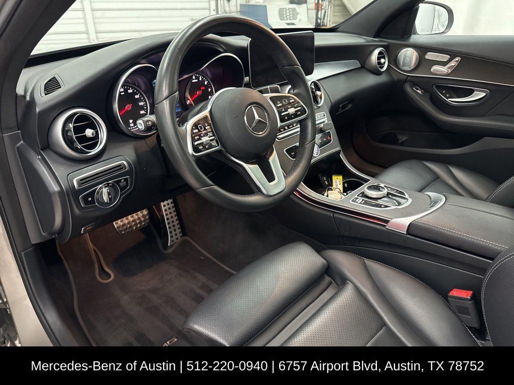 used 2020 Mercedes-Benz C-Class car, priced at $27,500