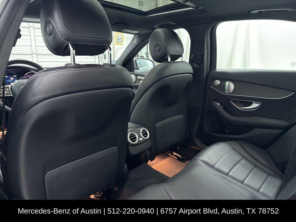 used 2020 Mercedes-Benz C-Class car, priced at $27,500