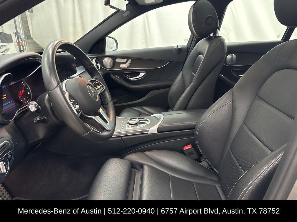 used 2020 Mercedes-Benz C-Class car, priced at $27,500