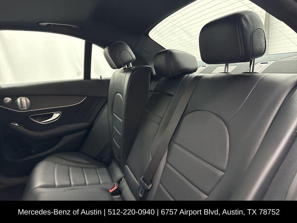used 2020 Mercedes-Benz C-Class car, priced at $27,500