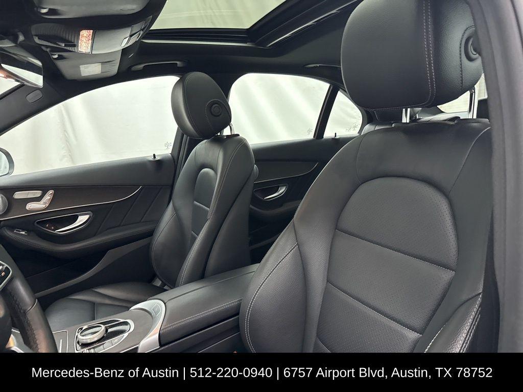used 2020 Mercedes-Benz C-Class car, priced at $27,500