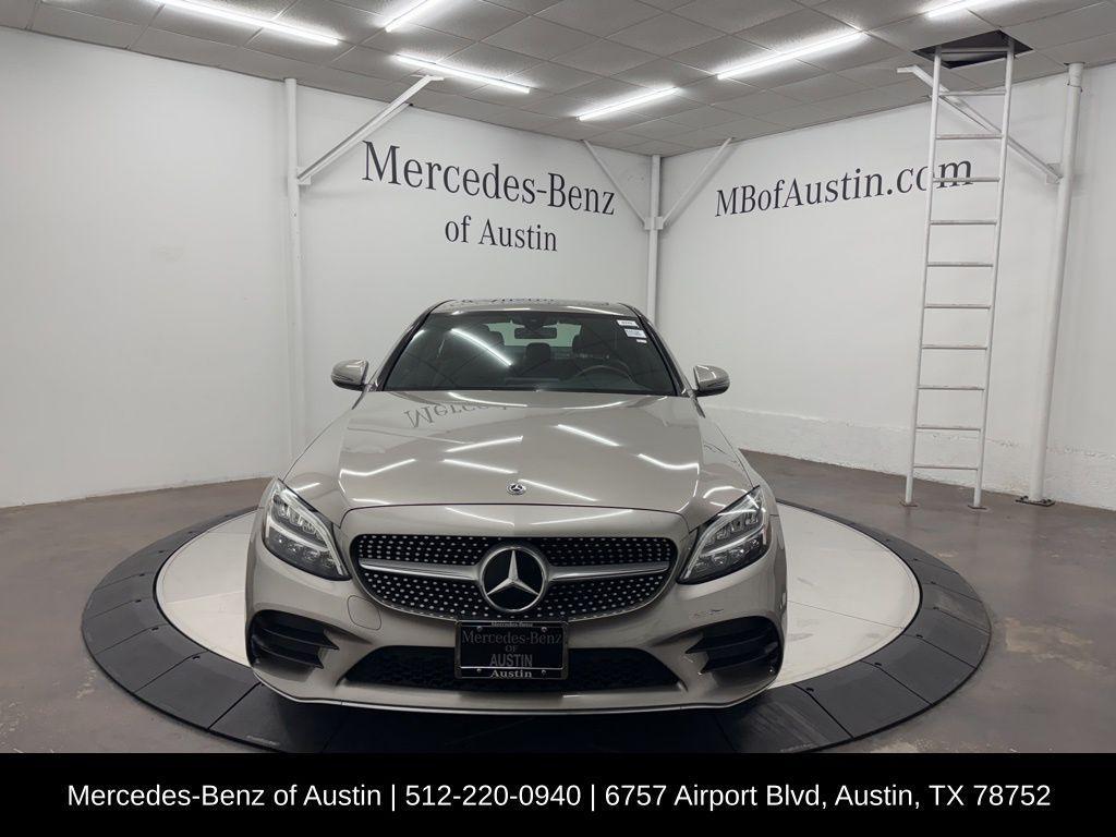 used 2020 Mercedes-Benz C-Class car, priced at $27,500