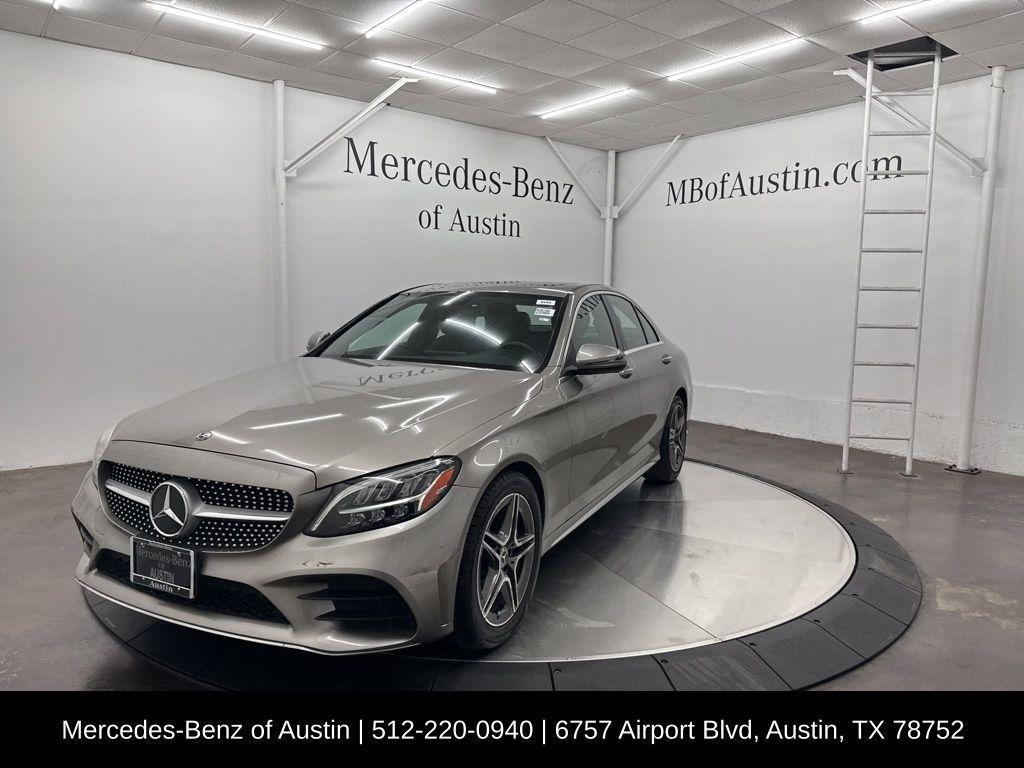 used 2020 Mercedes-Benz C-Class car, priced at $27,500
