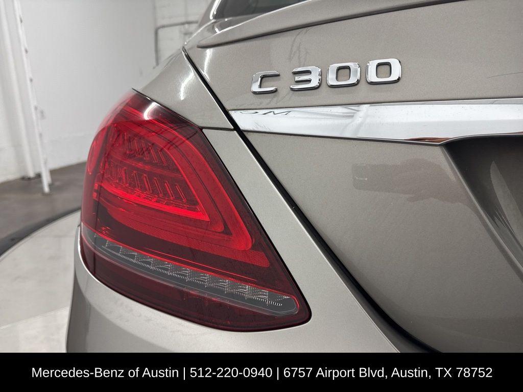 used 2020 Mercedes-Benz C-Class car, priced at $27,500