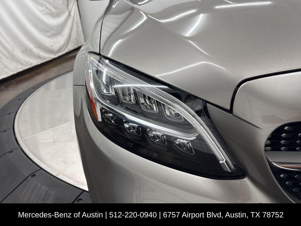 used 2020 Mercedes-Benz C-Class car, priced at $27,500