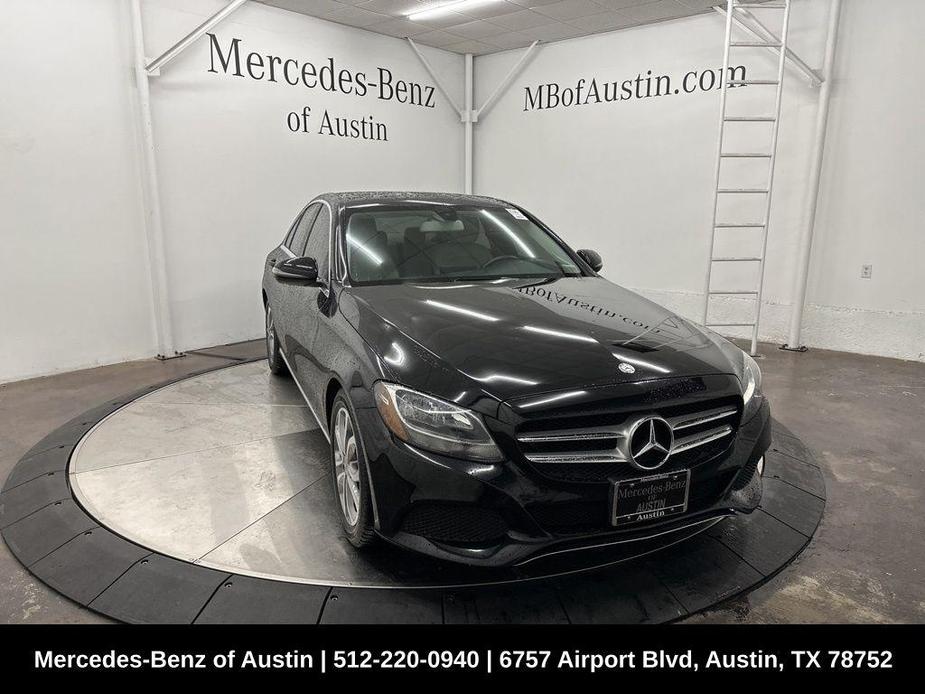 used 2017 Mercedes-Benz C-Class car, priced at $15,900