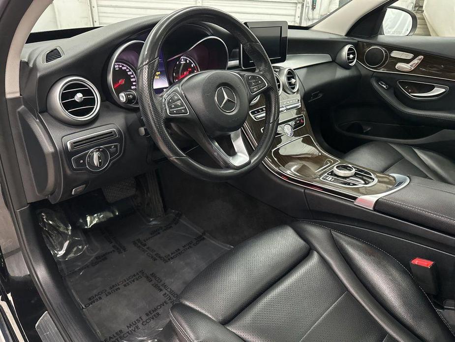 used 2017 Mercedes-Benz C-Class car, priced at $18,900