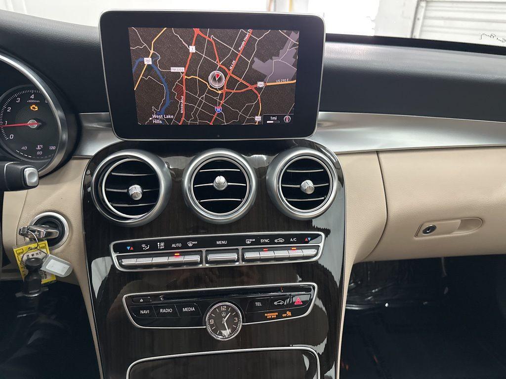 used 2016 Mercedes-Benz C-Class car, priced at $14,500